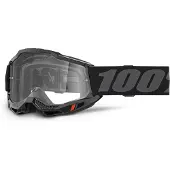 100% Accuri Ii Off-road Goggles Noir Clear
