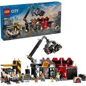 LEGO City Dépôt de voitures anciennes 60472