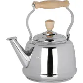 Cilio 430820 Bouilloire en acier inoxydable, Bouilloire électrique, Argent