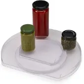 Joseph Joseph Plateau tournant, 33,1 x 28 x 4,4 CM, Plastique, Transparent - | FridgeStore