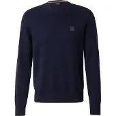 BOSS Pull-over 'Kanovano_S' bleu foncé