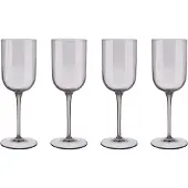 Blomus Verre à Vin Blanc Blomus Fuum Fungi Gris (Set de 4)