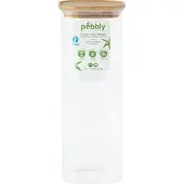 Pebbly Pot de Stockage Pebbly Rond Bois 2,2 litres