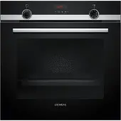 Siemens iQ300 HB574ABR3F oven 71 L 3600 W Black, Stainless steel
