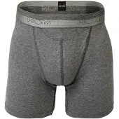 Hom Boxers gris chiné