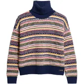 Superdry Textured Pattern Sweater Multicolore XS Femme
