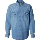 Wrangler Chemise bleu denim