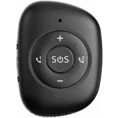 Leotec Tracker GPS 4G - - Anti-Perte - Léger - Noir - Suivi d'objets et de personnes