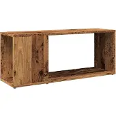 vidaXL Armoire TV aspect bois ancien 80x24x32 cm Bois composite