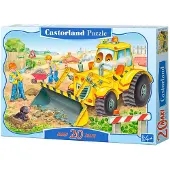 Castorland Bulldozer en action Puzzle 20 Teile maxi C-02139-1