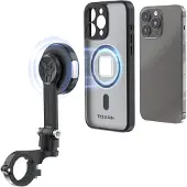 Telesin Handlebar Mount For Iphone 15 Pro Argenté