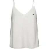 Tommy Hilfiger Dw0dw20604 Sleeveless T-shirt Blanc L Femme