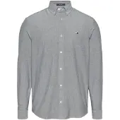 Tommy Hilfiger Dm0dm21298 Long Sleeve Shirt Gris S Homme