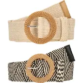 STUDIO SELECT Ceinture beige clair / noir