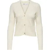ONLY Cardigan 'ONLKatia' blanc cassé