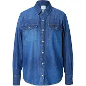 Lee Chemisier 'REGULAR WESTERN SHIRT' bleu denim