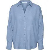 Vero Moda Chemisier 'VMMelaney Queeny' bleu clair