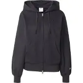 Champion Femmes, Pull-over, Kapuzenpullover mit durchgehendem Reissverschluss, Noir, (M)