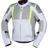 IXS Trigonis-Air Veste Moto Textile Grise Jaune Taille XL