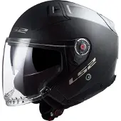 LS2 OF603 Infinity II Solid Mat Noir 06 Casque Jet Taille XS