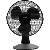 Sencor SFE 3011BK Ventilateur de table - 30 cm, 3 vitesses, oscillation, noir