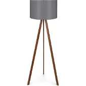 Opviq , AYD- AYDAXL, Marron,Gris, Lampadaire, 38 x 140 cm, 70% MDF / 30% PVC tissu