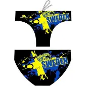 Turbo Sweden Crown Swimming Brief Bleu,Noir 3XL Homme