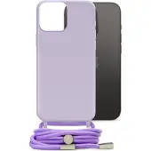 Mobilize Lanyard Gelly Case (Apple iPhone 14 Pro), Coque pour téléphone portable, Violet