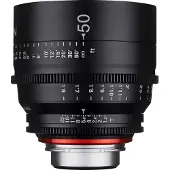 Xeen 50 Mm T1.5 Ff Cine Canon Camera Lens Argenté