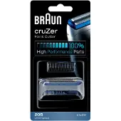 Braun Cruzer 20S - Lame de rechange et tondeuse pour rasoir - pour cruZer, Series 1 (072676)