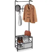 Relaxdays Porte-manteaux design sur pied