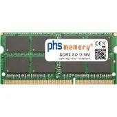 PHS-memory 8GB RAM mémoire pour Samsung NP-RV518-A02 DDR3 SO DIMM 1333MHz (SP228149)