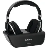 Technisat Casque sans fil, batterie rechargeable : 2x700 mAh, station d'accueil sw