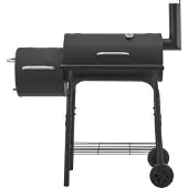 Casa.pro Chariot fumoir 'Arielli' 115x110x64cm noir
