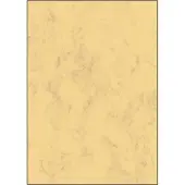 Sigel papier Mamor, DIN A4, 200 g/m², 50 feuilles, FSC Mix Credit, marron sable