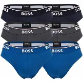 BOSS Slip bleu / gris / blanc