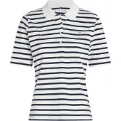 Tommy Hilfiger T-shirt '1985' écru / bleu marine