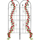 Relaxdays 2x treillis (1 cm, 50 cm)