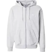 New Balance Veste de survêtement 'Essentials' gris chiné / blanc