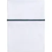 Babys Only Drap berceau ruban tricoté granit/blanc
