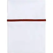 Babys Only Drap lit bébé ruban tricoté brique/blanc