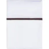 Babys Only Drap berceau ruban tricoté cacao/blanc