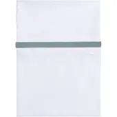 Babys Only Drap berceau ruban tissé vert d'eau/blanc