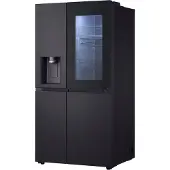 LG GSXE90EVAD Side-by-Side 628 L InstaView Eis-, Crushed Ice- und Wasserspender