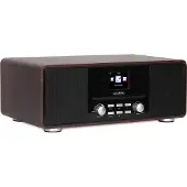 Reflexion HRA19INT wood / Design Internet-Radio mit UKW/DAB+/DAB, Bluetooth, MP3/CD, AUX-IN