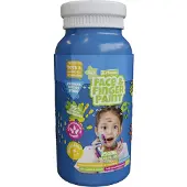 Boti Flacon de peinture naturelle pour le visage et les doigts - Bleu, 250 ml (250 ml)