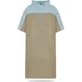 Normani Peignoir long 'Kuta' sable / bleu clair