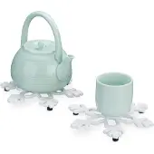 Relaxdays 2x dessous de plat (1x, Dessous de poêle)