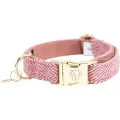 Kentucky Dogwear Collier pour Chien - Laine - Rose clair - XXS - 18-26 cm