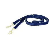 Kentucky Velvet Dog Leash 20 Mm Bleu 200 cm